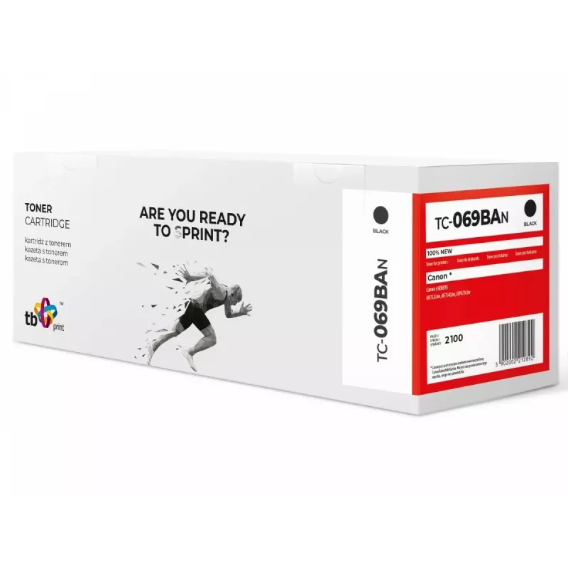 Tóner para Canon MF752 TC-069BAN BK 100 % nuevo