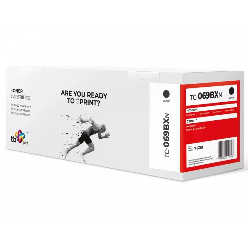 Tóner para Canon MF752 TC-069BXN BK 100% nuevo