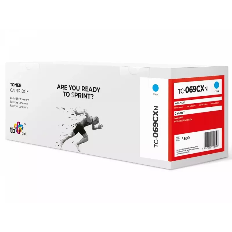 Tóner para Canon MF752 TC-069CXN CY 100% nuevo