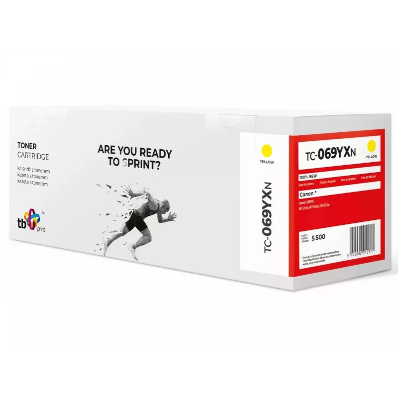 Tóner para Canon MF752 TC-069YXN YE 100% nuevo