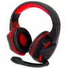 Auriculares gaming ESPERANZA BLACKBIRD, micrófono, USB/jack 3,5 mm, negro/rojo
