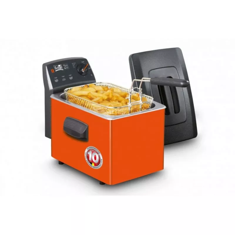 Fritel Turbo SF freidora, 3 L, naranja