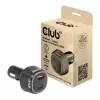 Cargador de coche para portátil CLUB3D 63 vatios, Coche, Mechero, 24 V, Negro