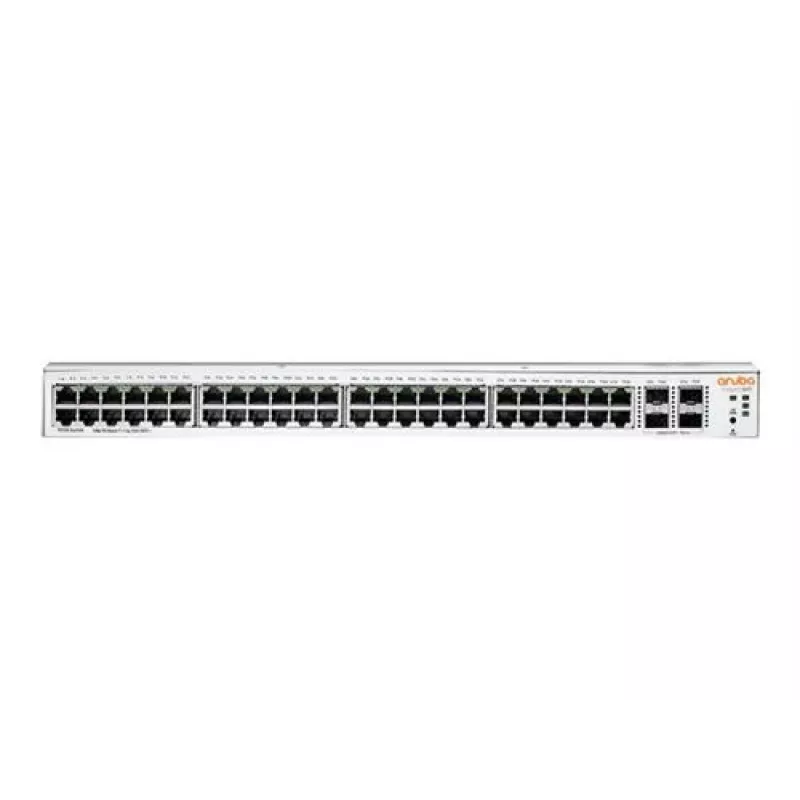 Switch gestionado Aruba Instant On 1930 48G Class4 PoE 4SFP/SFP+ 370W L2+ Gigabit Ethernet (10/100/1000) Power over Ethernet (PoE) 1U blanco