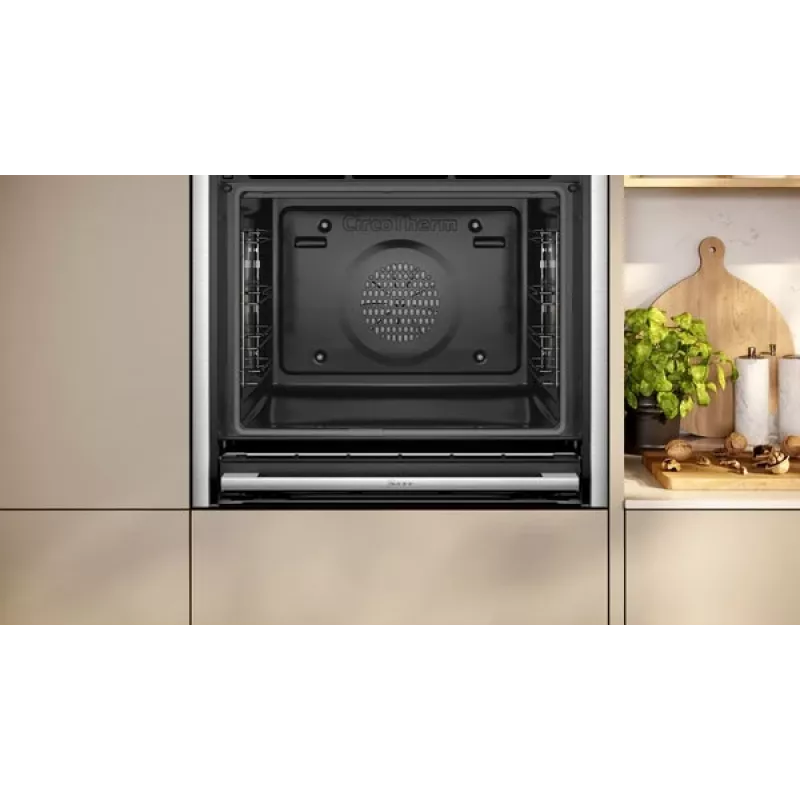 Neff B64CT73N0 Horno 71 L Negro, acero inoxidable