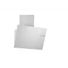 Campana extractora de pared Bosch DWK65DK20, 590×325×690 mm, 550 m³/h, 3 velocidades, 62 dB, blanca, filtro de grasa de aluminio