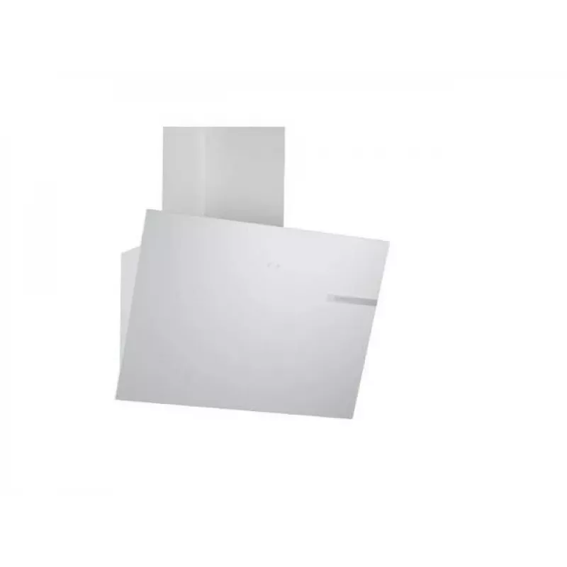 Campana extractora de pared Bosch DWK65DK20, 590×325×690 mm, 550 m³/h, 3 velocidades, 62 dB, blanca, filtro de grasa de aluminio