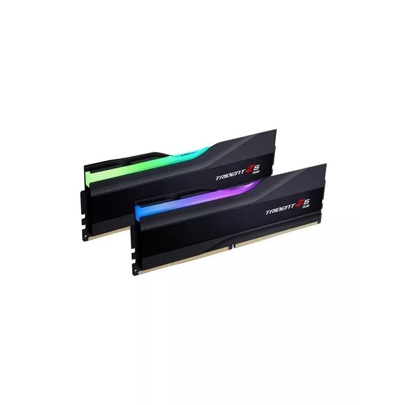 G.Skill Trident Z5 Neo RGB - DDR5 - Kit - 32GB: 2 x 16GB - DIMM 288-PIN - 6400 MHz / PC5-51200 - CL32 - on-die ECC - negro mate (F5-6400J3239G16GX2-T
