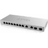 Zyxel XGS1210-12-ZZ0102F Switch de red gestionado Gigabit Ethernet (10/100/1000) gris