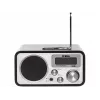 ELTRA Kormoran radio de sobremesa FM/LW con reproducción MP3 por USB, marrón