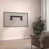 Soporte de pared para TV ultraplano Maclean MC-481 para televisores planos y curvos de 37-80