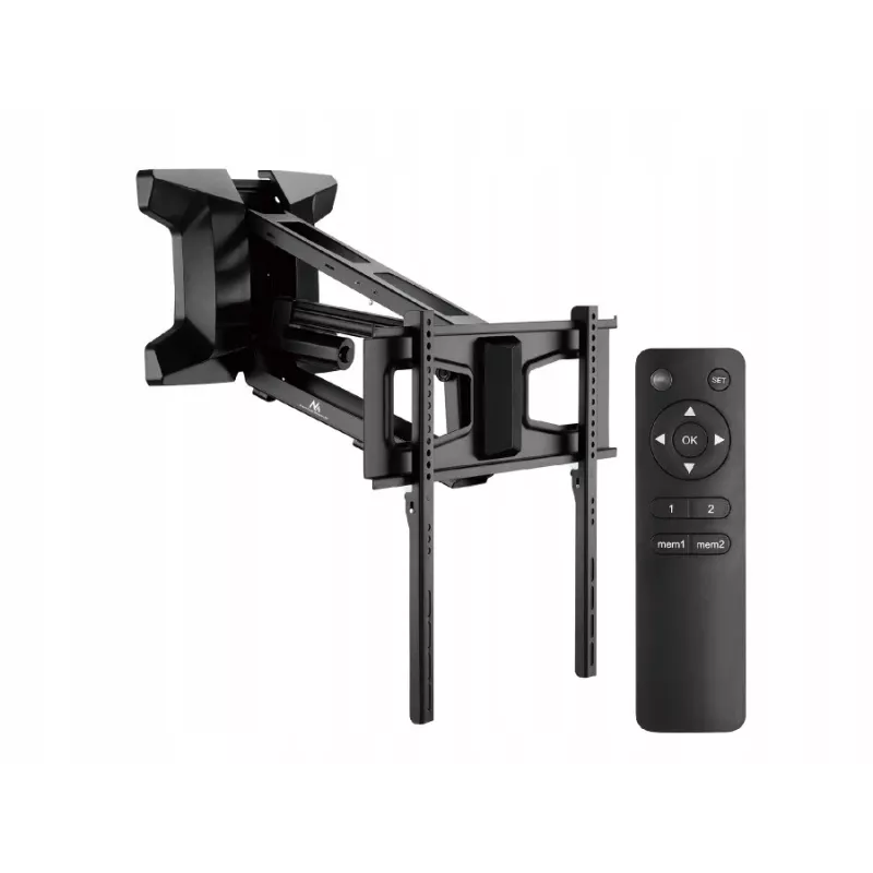 Soporte de pared MACLEAN MC-891 para TV VESA 600x400, inclinable, regulable en altura, carga máx. 35 kg