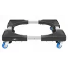 Base móvil MACLEAN MC-855, soporte robusto de ancho ajustable para lavadoras y frigoríficos