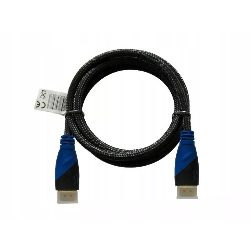 Cable HDMI SAVIO CL-48 2 m, HDMI 1.4, 4K (4096x2160), ARC, Ethernet, contactos dorados