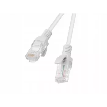 Cable de red LANBERG Cat5e RJ-45 a RJ-45 0,25 m blanco (PCU5-20CC-0025-S)
