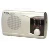 Radio portátil Eltra EWA plata — receptor AM/FM, a pilas