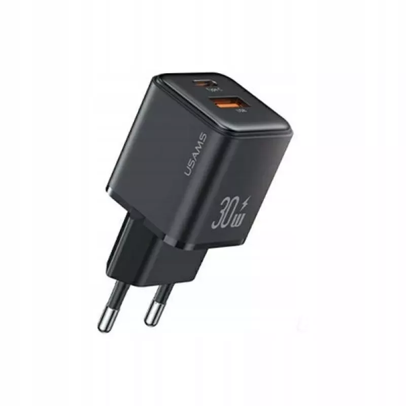 usams Adaptador de carga USB-C + USB-A PD 3.0 30W CC189TC01