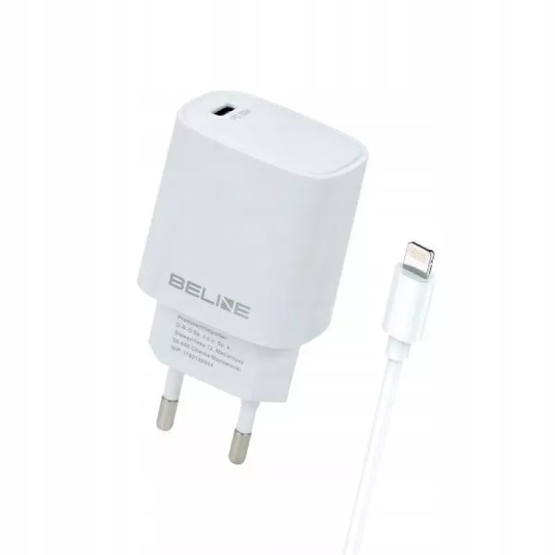 Cargador Beline Beli02163 20W USB-C con cable Lightning