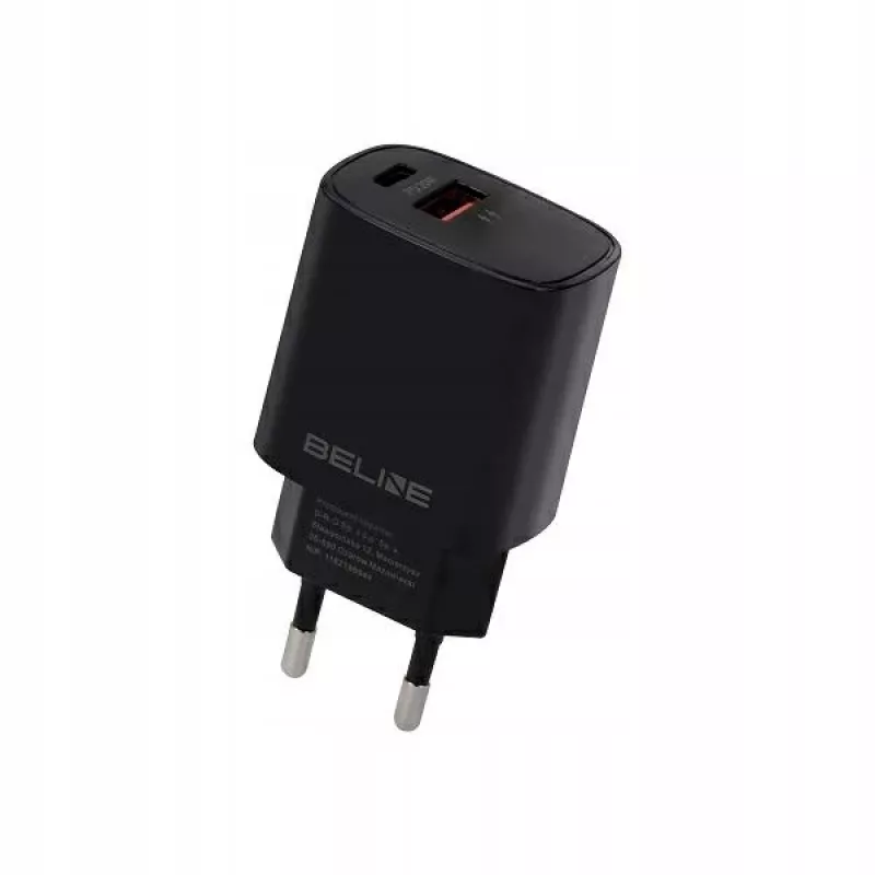 Cargador Beline Beli02159 — 20W USB-C y USB-A compatible con PD/QC