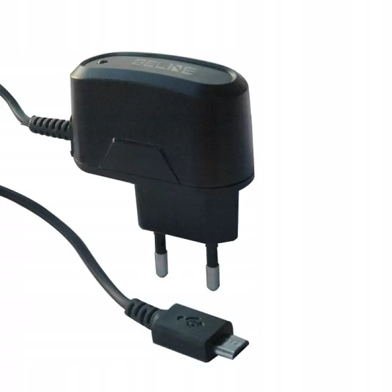 Cargador de viaje Beline Beli0013 microUSB 1A negro – compacto cargador de pared USB 1A