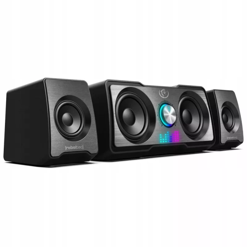 Altavoces multimedia 2.1 ROCK, RBLGLO00048, 60W