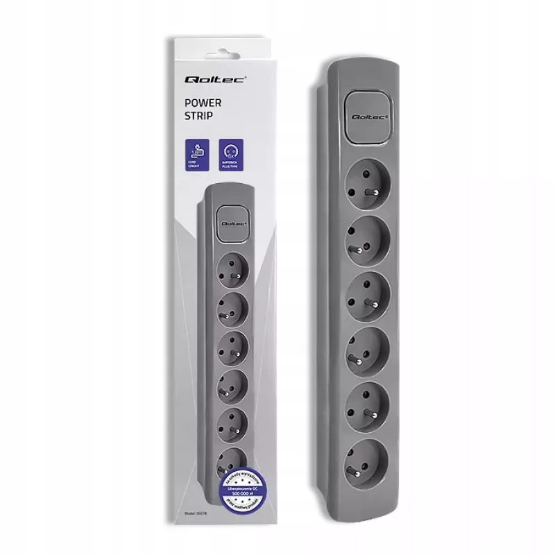 Qoltec 50277 Producto Gris