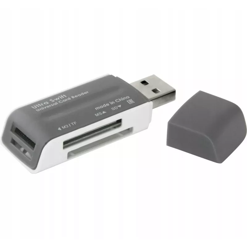 Lector de tarjetas DEFENDER ULTRA SWIFT USB 2.0 modelo 83260 – compatible con tarjetas SD y microSD
