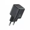 usams Cargador USB-C PD 3.0 CC186TC01 30W carga rápida, Negro