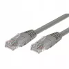Cable de red Cat.5e RJ45 UTP 3 m gris