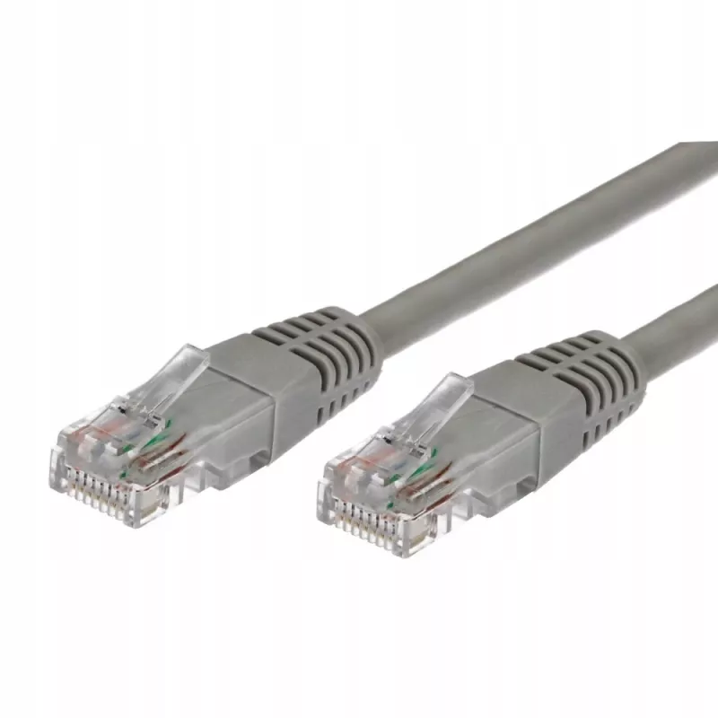 Cable de red Cat.5e RJ45 UTP 3 m gris