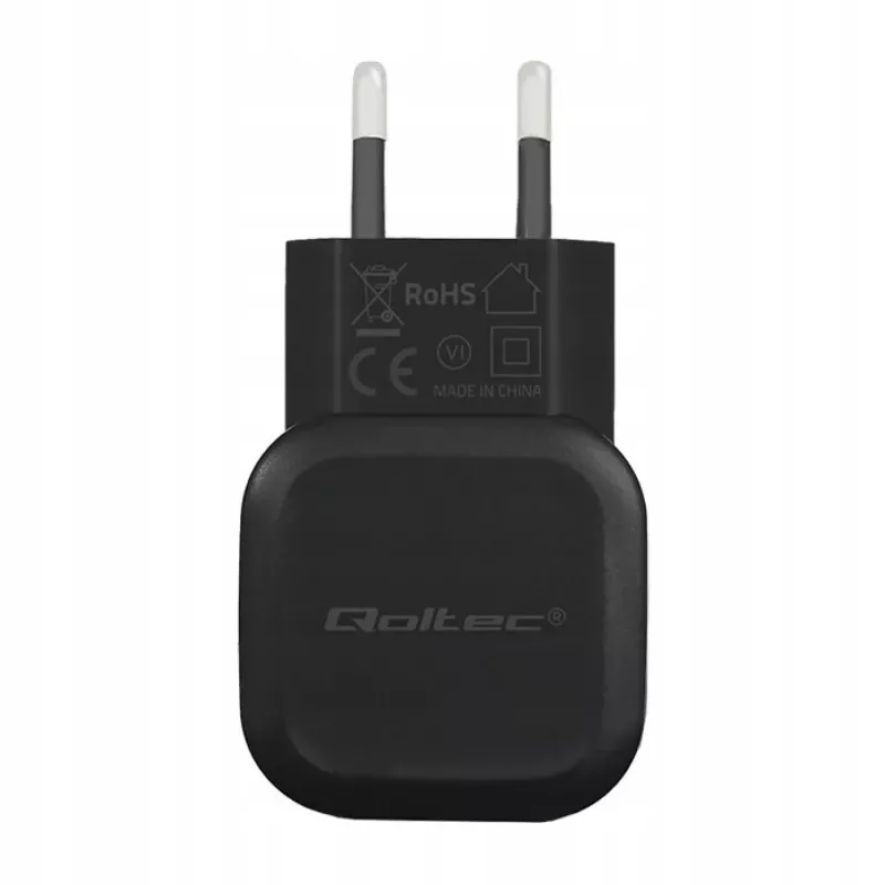 Cargador Qoltec 50180 interior AC negro