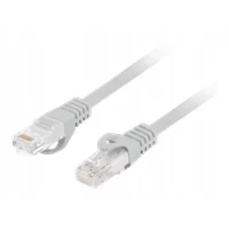 Lanberg PCF6-20CC-0050-S Cable de red Cat.6 F/UTP, 0,5 m, gris, pack de 10