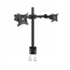 Soporte de mesa giratorio para doble monitor 13-27