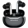 Auriculares Awei Bluetooth 5.3 T50 TWS estuche de carga /negro