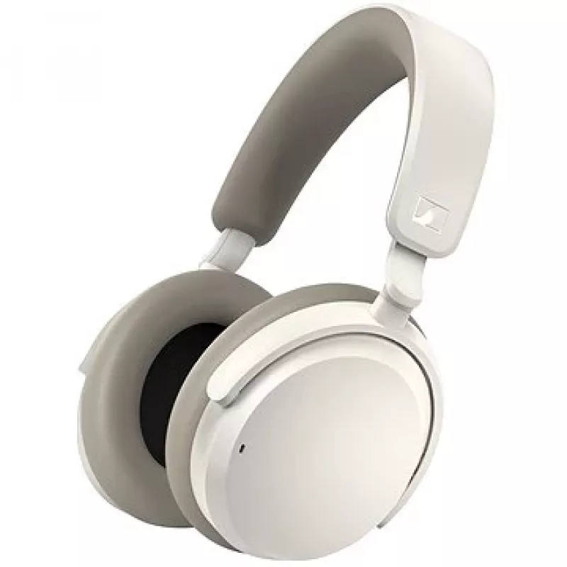 Sennheiser ACCENTUM Wireless 700175 auriculares inalámbricos over-ear, Bluetooth 5.2, ANC, batería de 50 h, micrófono integrado, USB-C, blanco