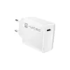 Cargador rápido USB-C para interiores NATEC RIBERA 12V 20W Quick Charge 3.0 blanco