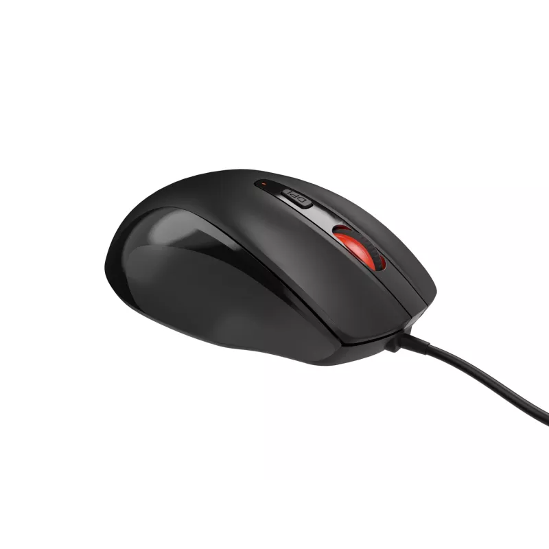 Ratón óptico con cable NATEC NMY-2047 USB Type-A, 4000 DPI, 6 botones, diestro, retroiluminación