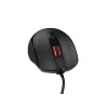 Ratón óptico con cable NATEC NMY-2047 USB Type-A, 4000 DPI, 6 botones, diestro, retroiluminación