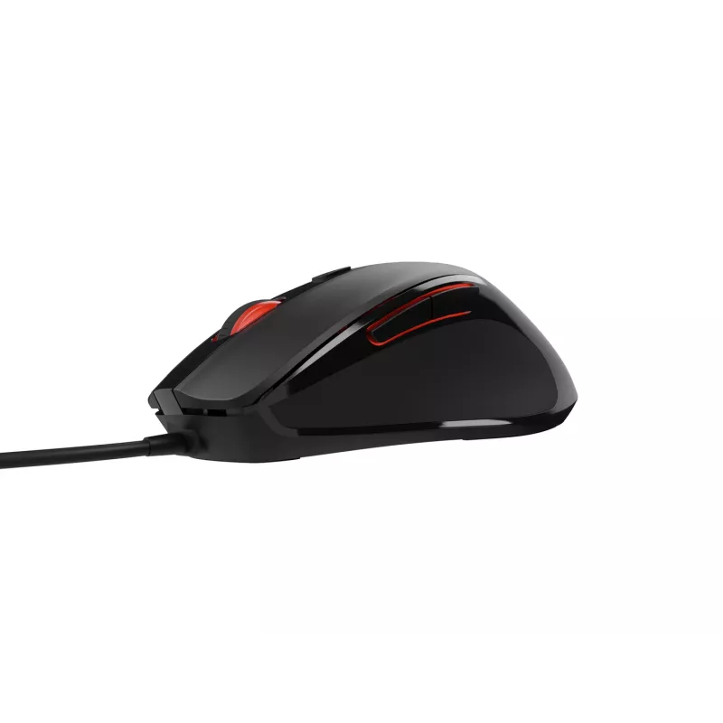 Ratón óptico con cable NATEC NMY-2047 USB Type-A, 4000 DPI, 6 botones, diestro, retroiluminación
