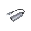 Tarjeta de red Unitek U1312A, IEEE 802.3, gris, cable de 0,5 m