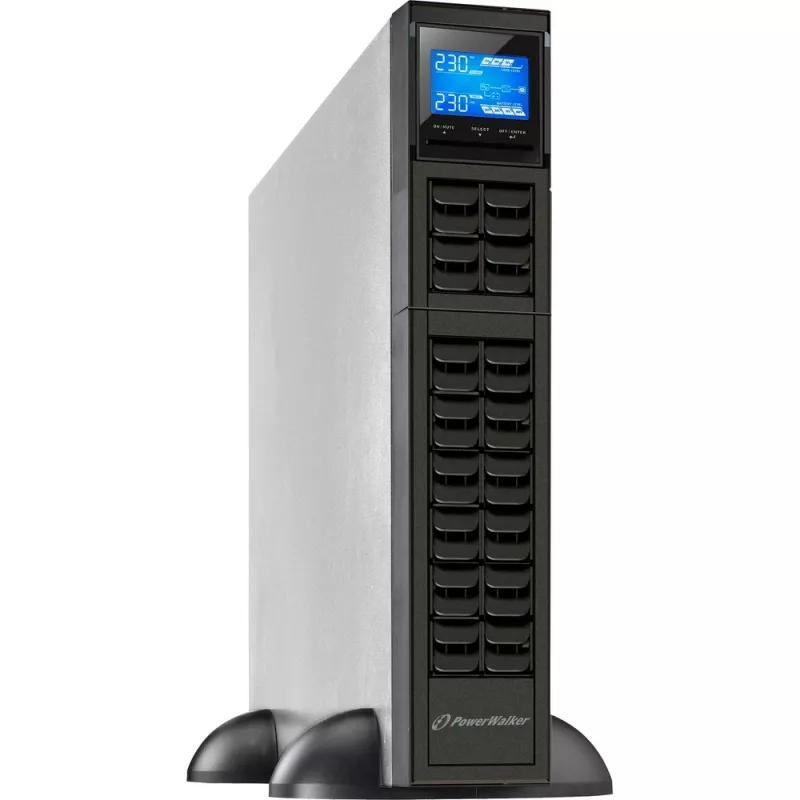 PowerWalker VFI 2000CRM LCD doble conversión (Online) 2 kVA 1600 W 4 salidas AC