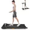 UREVO SpaceWalk SP1 Lite URTM022 cinta de correr Walking Pad, 0,8–6 km/h, peso máximo del usuario 120 kg, negra