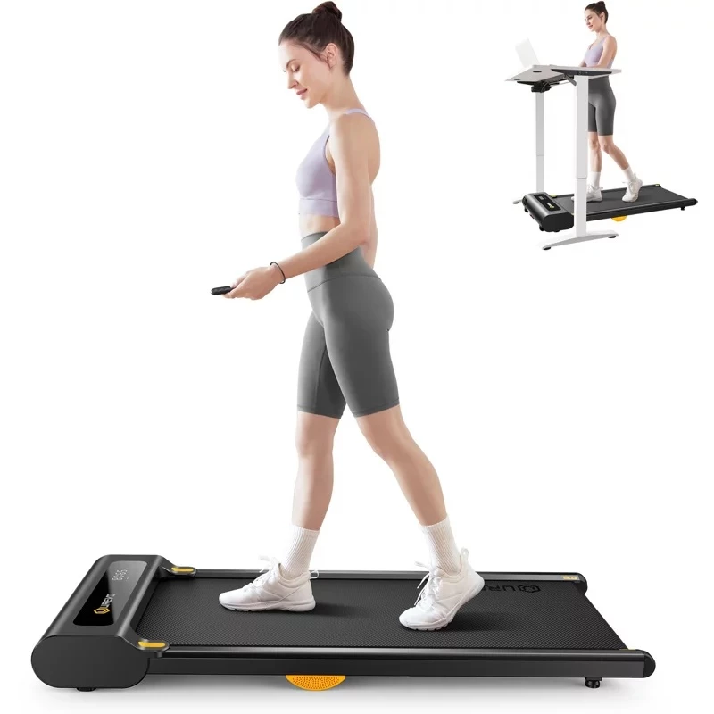UREVO SpaceWalk SP1 Lite URTM022 cinta de correr Walking Pad, 0,8–6 km/h, peso máximo del usuario 120 kg, negra