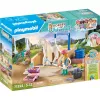Playmobil Horses of Waterfall – Estación de lavado con Isabella y leona – Juego simbólico y juego creativo para niños de 5 a 10 años – Fat Brain Toys