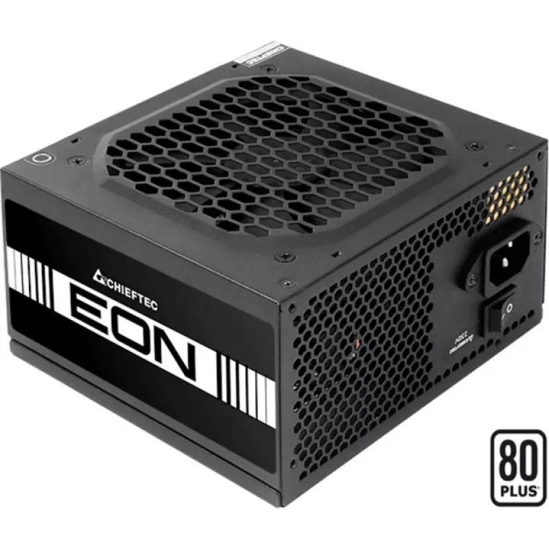 Chieftec EON Fuente de alimentación 600 W 20+4-Pin ATX ATX Negro