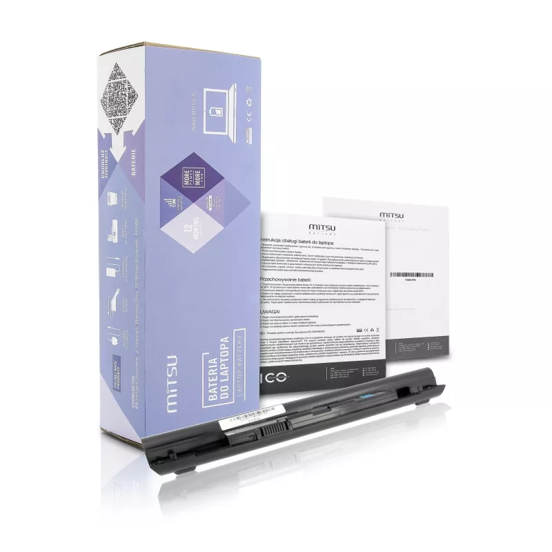 Batería para Dell Inspiron 13Z, 14Z, Vostro V131 4400 mAh (49 Wh) 10,8 - 11,1 voltios