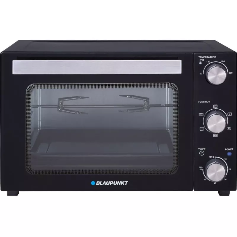 Blaupunkt EOM501 Mini horno 31 L negro, acero inoxidable 1500 W