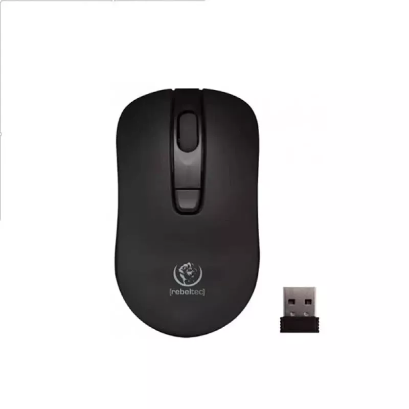 Ratón inalámbrico óptico Rebeltec STAR negro RBLMYS00055 interfaz
