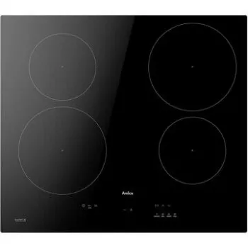 Placa de inducción AMICA PIH6540PHTULN, 4 zonas de cocción, control táctil