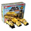 Set de vehículos Popular Playthings Mix or Match Vehicles Construction Negro Amarillo